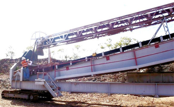 1 Mtpy Portable Heap-leach Agglomeration, Conveying And Track-mounted Stacking System)